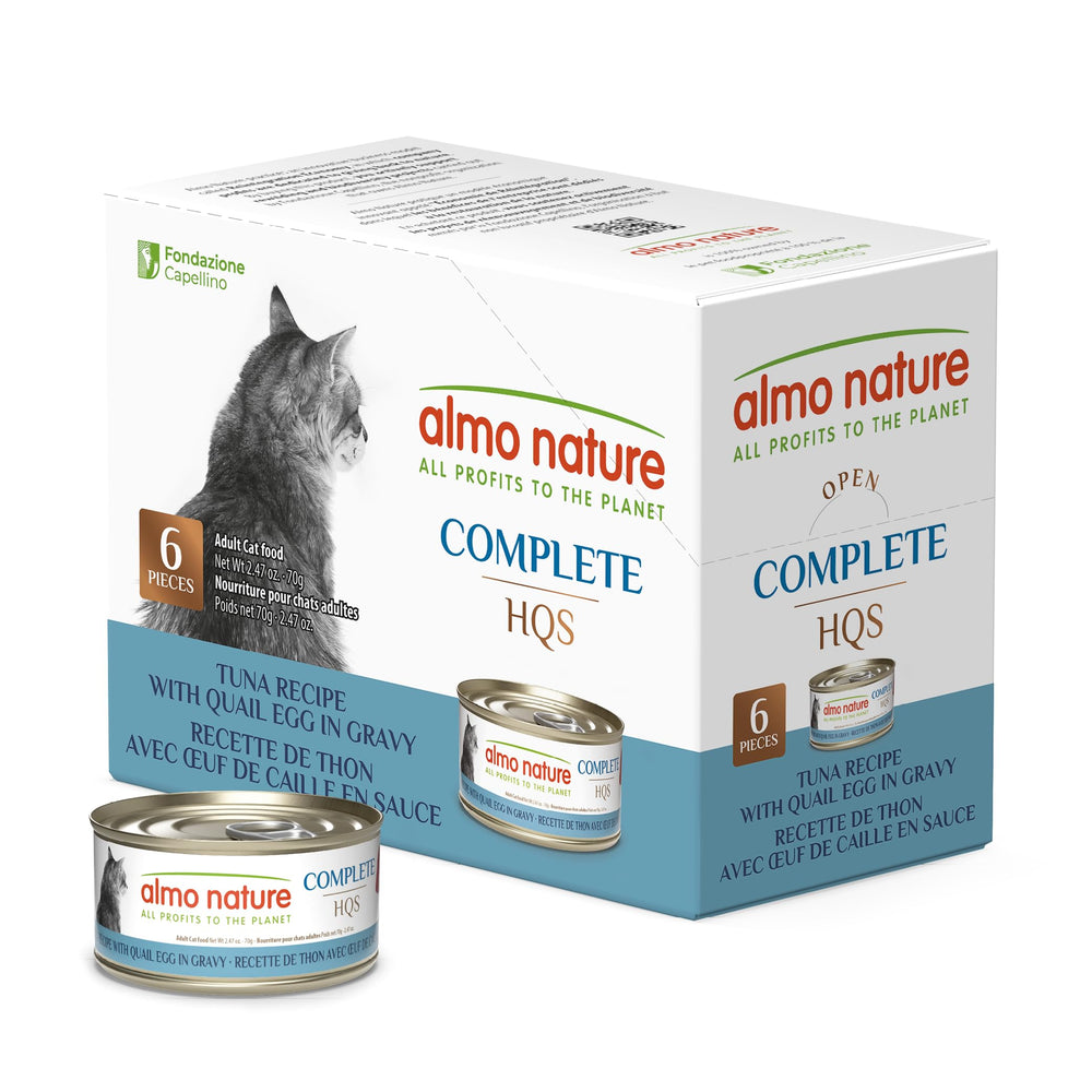 almo nature vue de face de la boîte montrant l'emballage et l'appétence