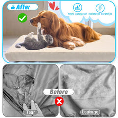 ALWZ-RDY housse en usage avec chien reposant, surface silencieuse et confortable
