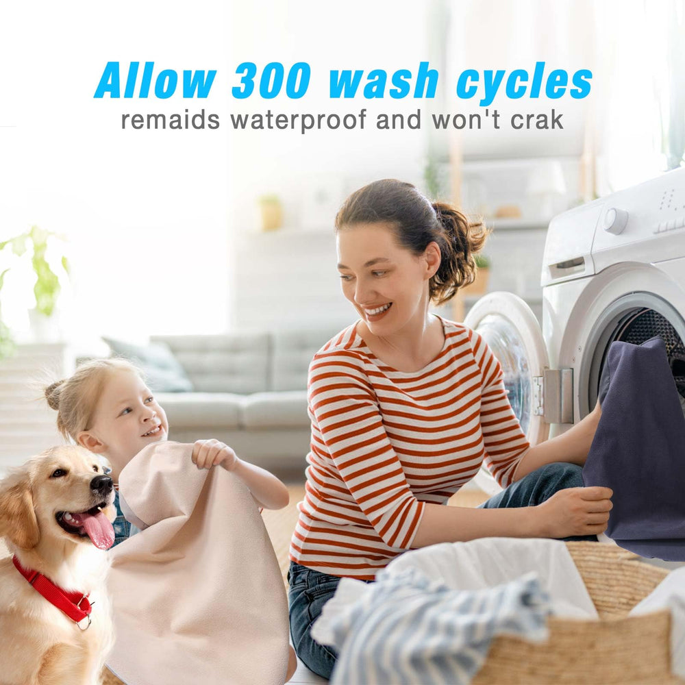ALWZ-RDY pack de deux housses empilées, solution pratique pour lavage