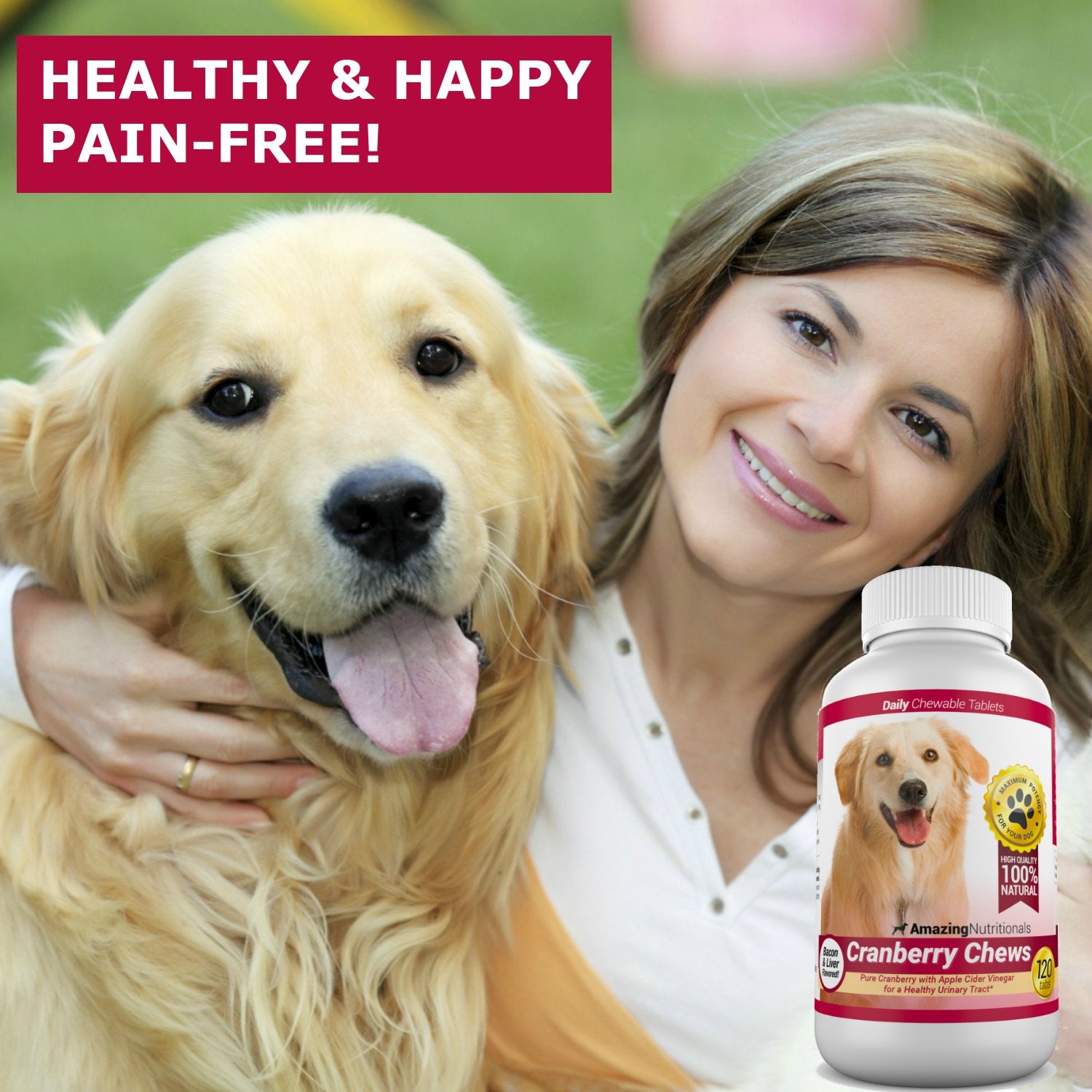 Amazing Nutritionals gros plan mastiquable montrant texture, appétence accrue