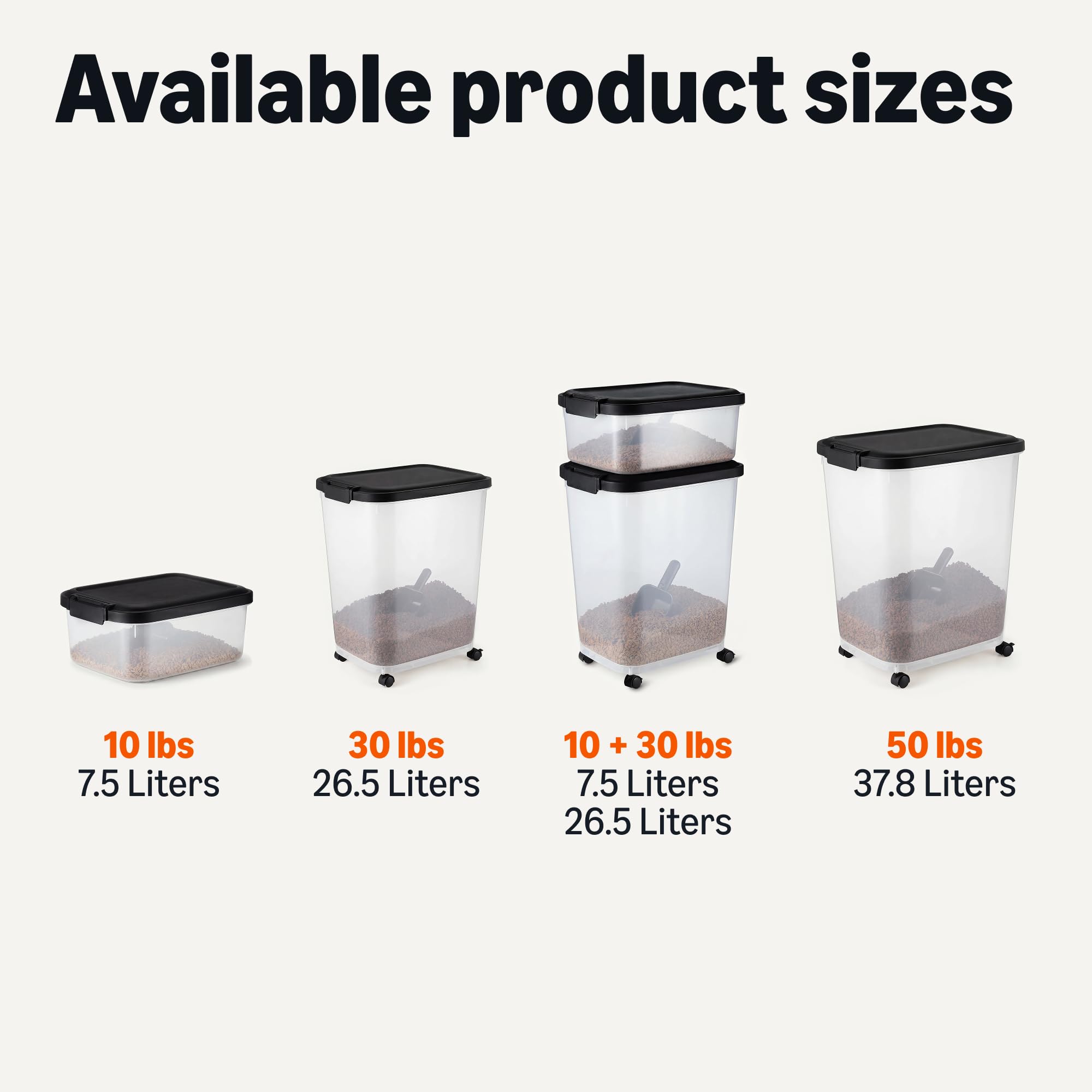 Amazon Basics contenant en usage dans cuisine facilitant service quotidien