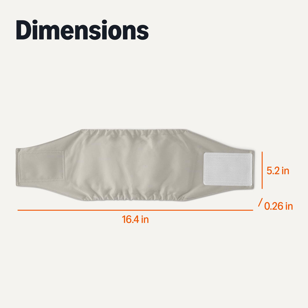 Amazon Basics comparaison taille S avec règle pour vérification du tour de taille