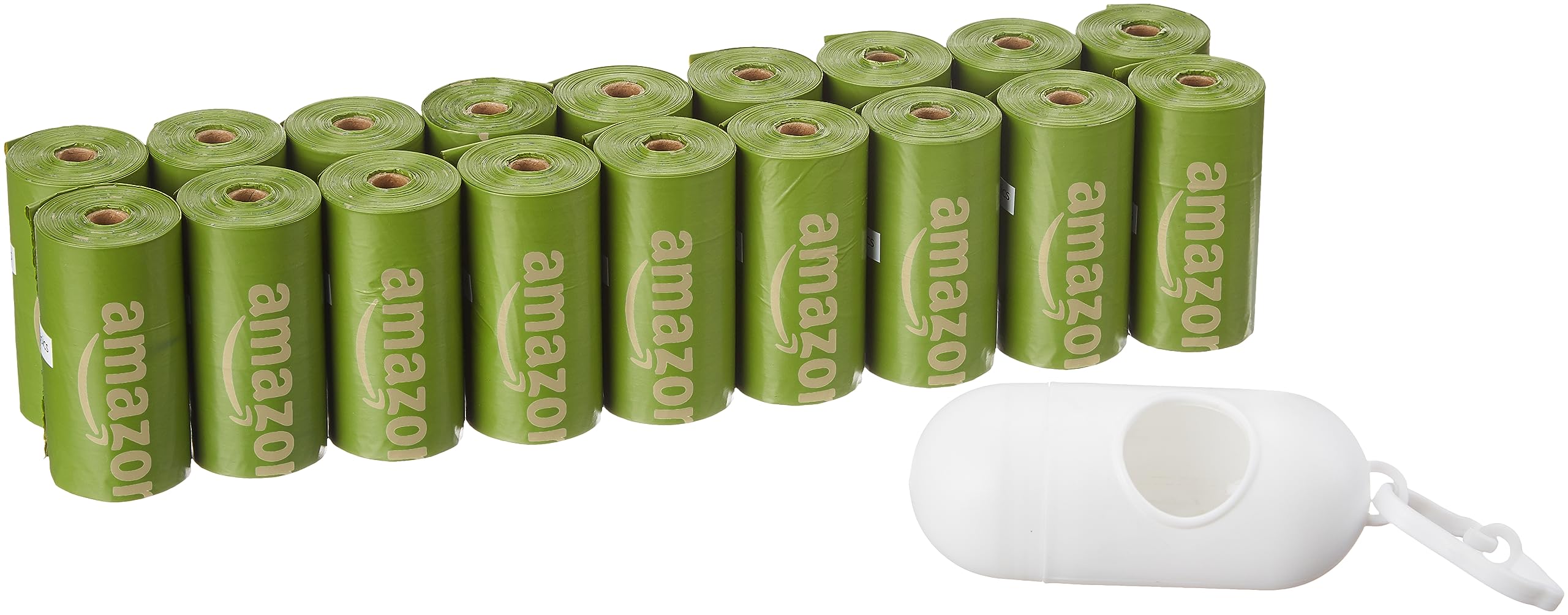 Amazon Basics distributeur et rouleaux montrant facilité d'accès
