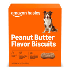 Amazon Basics emballage avant montrant la boîte de 5 lb et le bénéfice économie