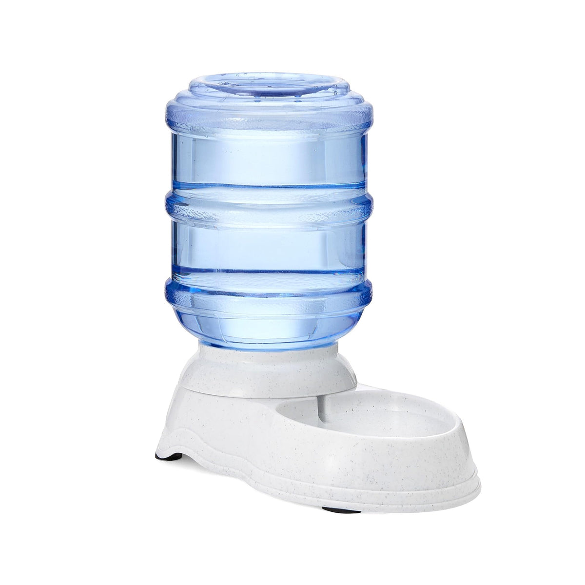 Amazon Basics fontaine face avant montrant design pratique et accès facile