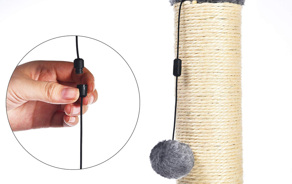 Amazon Basics gros plan fibres de jute résistantes pour un grattage naturel