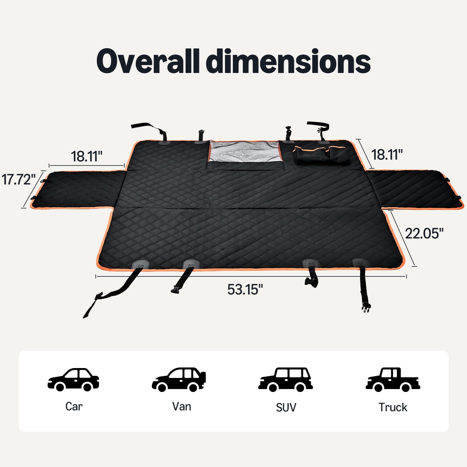 Amazon Basics fenêtre en maille offrant visibilité et ventilation