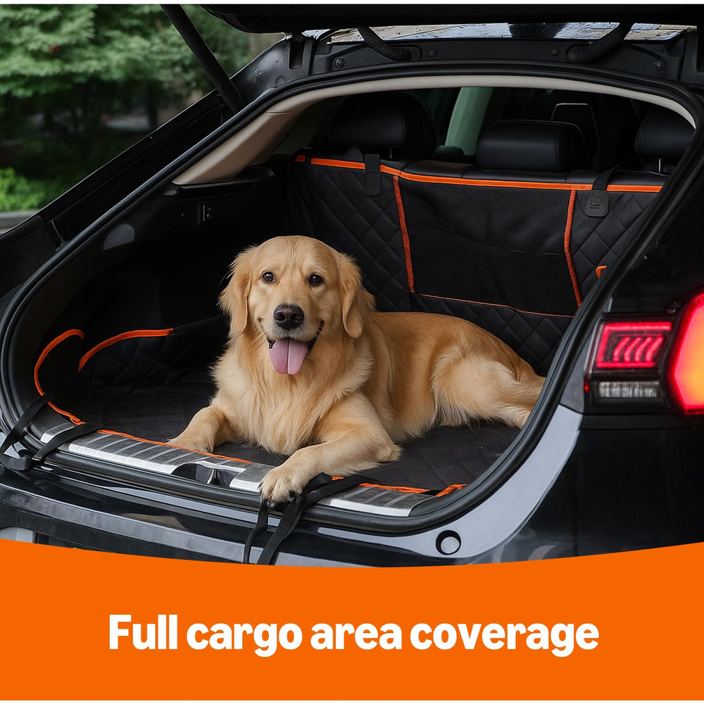 Amazon Basics hamac en usage sécurise le chien pendant le trajet