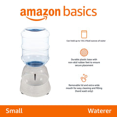 Amazon Basics réservoir transparent affichant niveau d'eau pour contrôle rapide