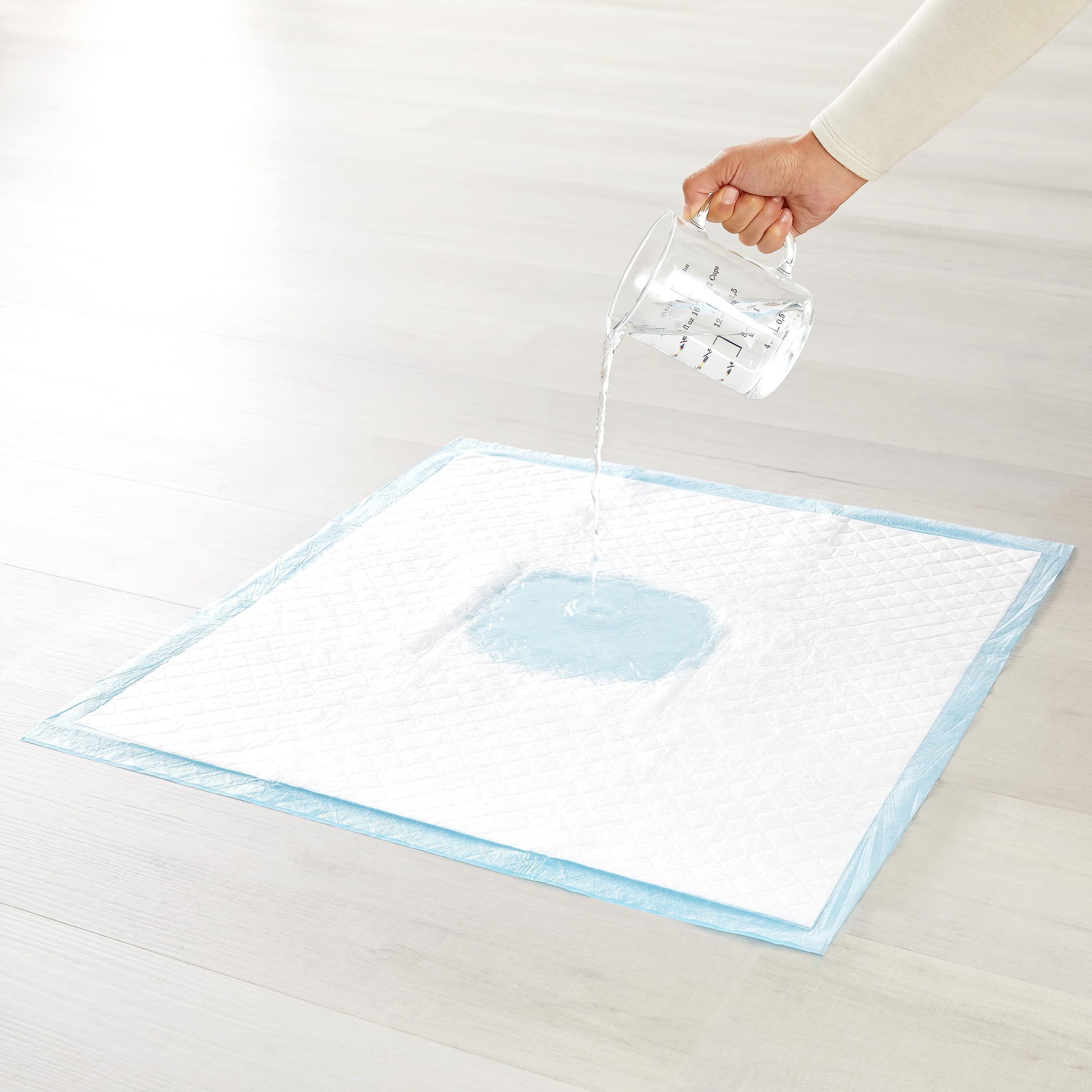 Amazon Basics chiot utilisant le tapis, facilite le dressage hygiénique