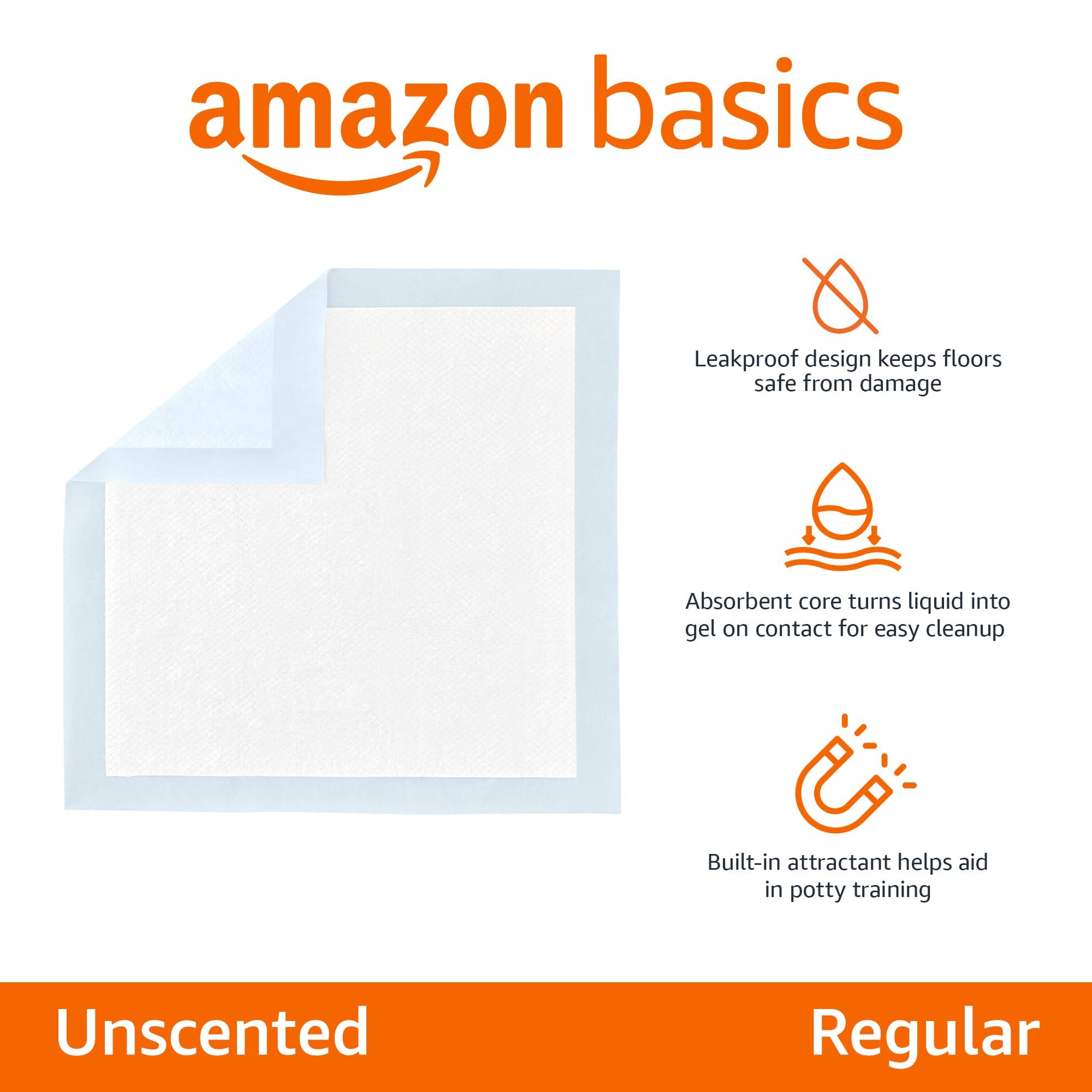 Amazon Basics gros plan de la surface sèche favorisant l'absorption rapide
