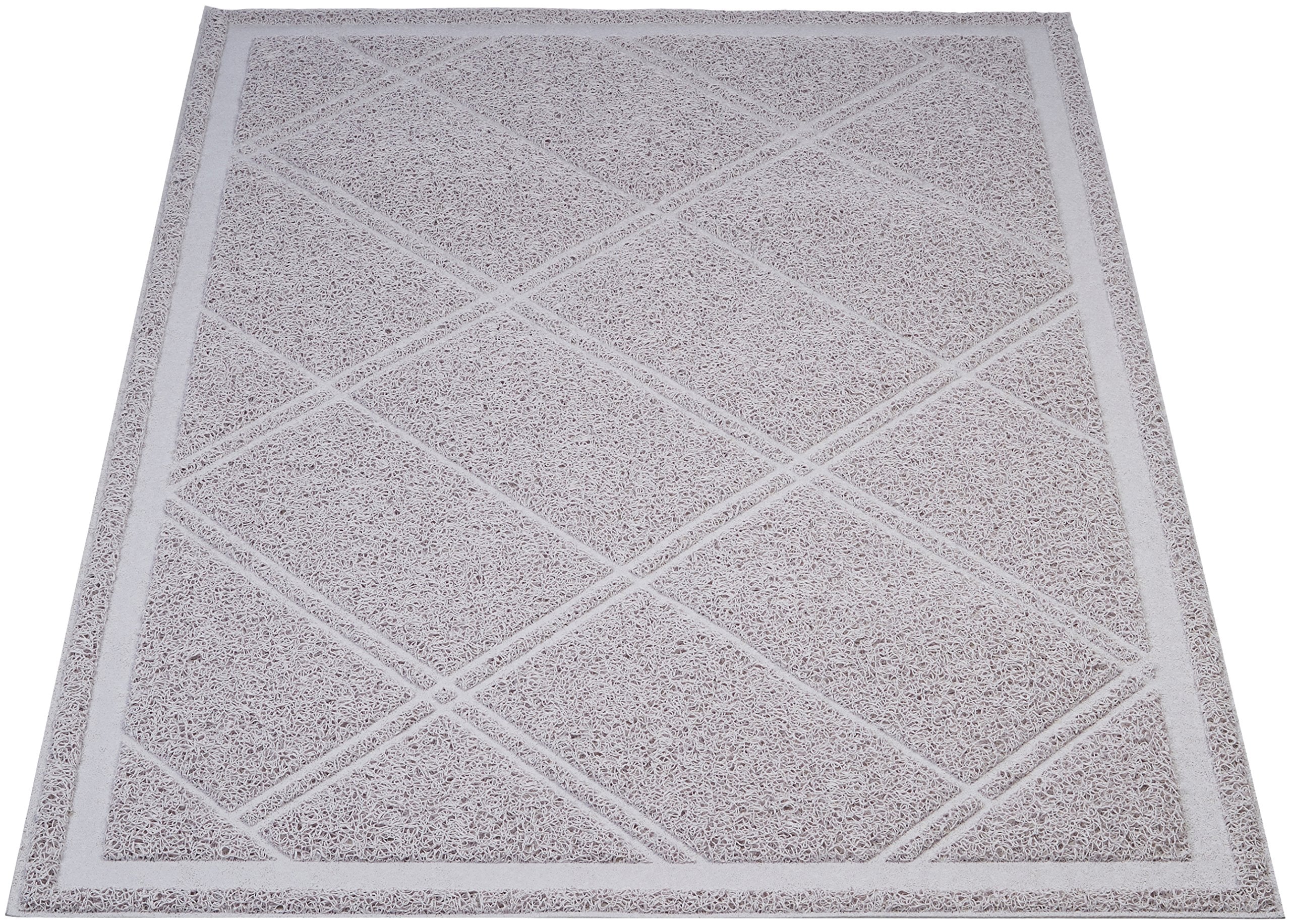 Amazon Basics tapis face avant gris protégeant le sol et style discret