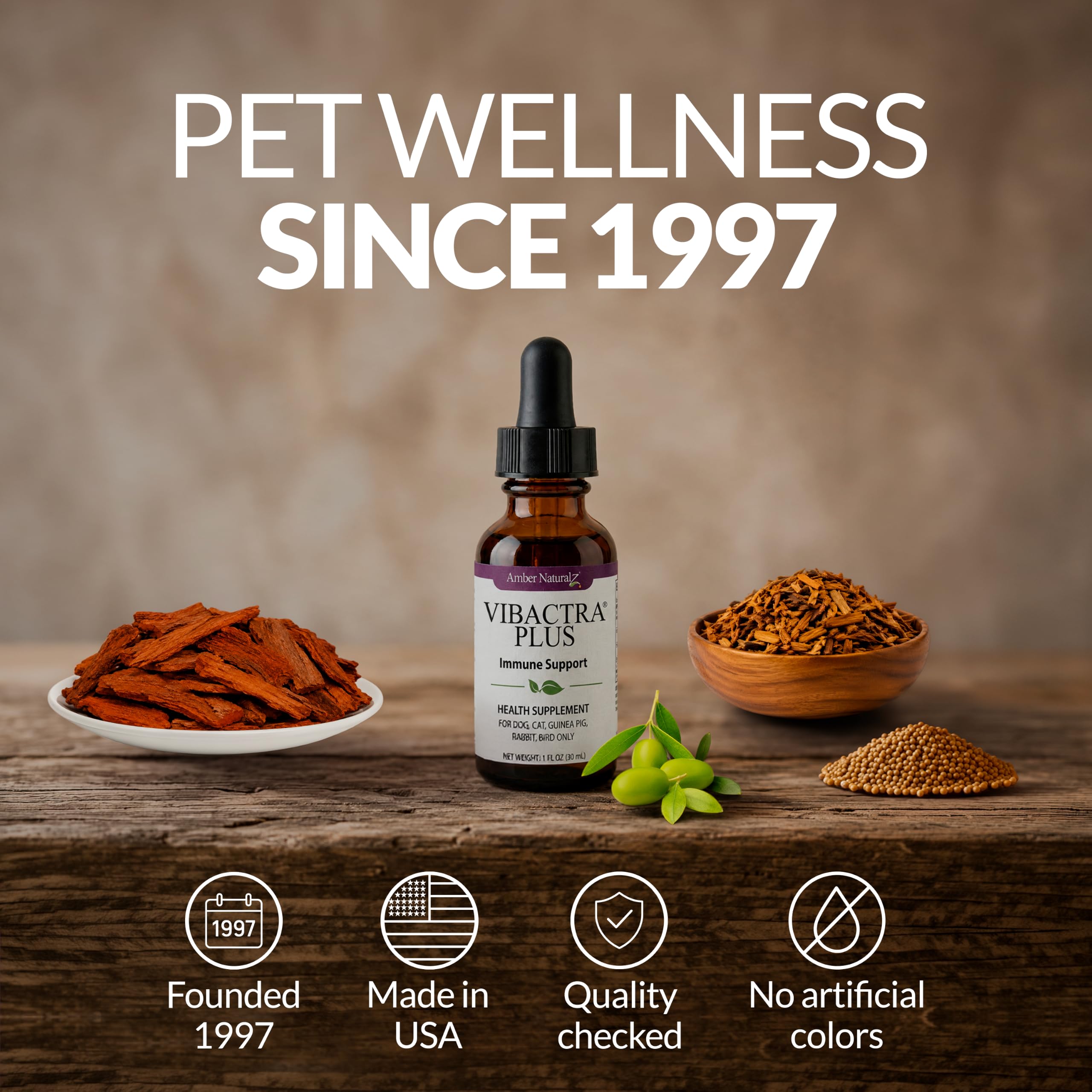 AMBER NATURALZ pau d'arco ingrédient naturel pour soutien immunitaire