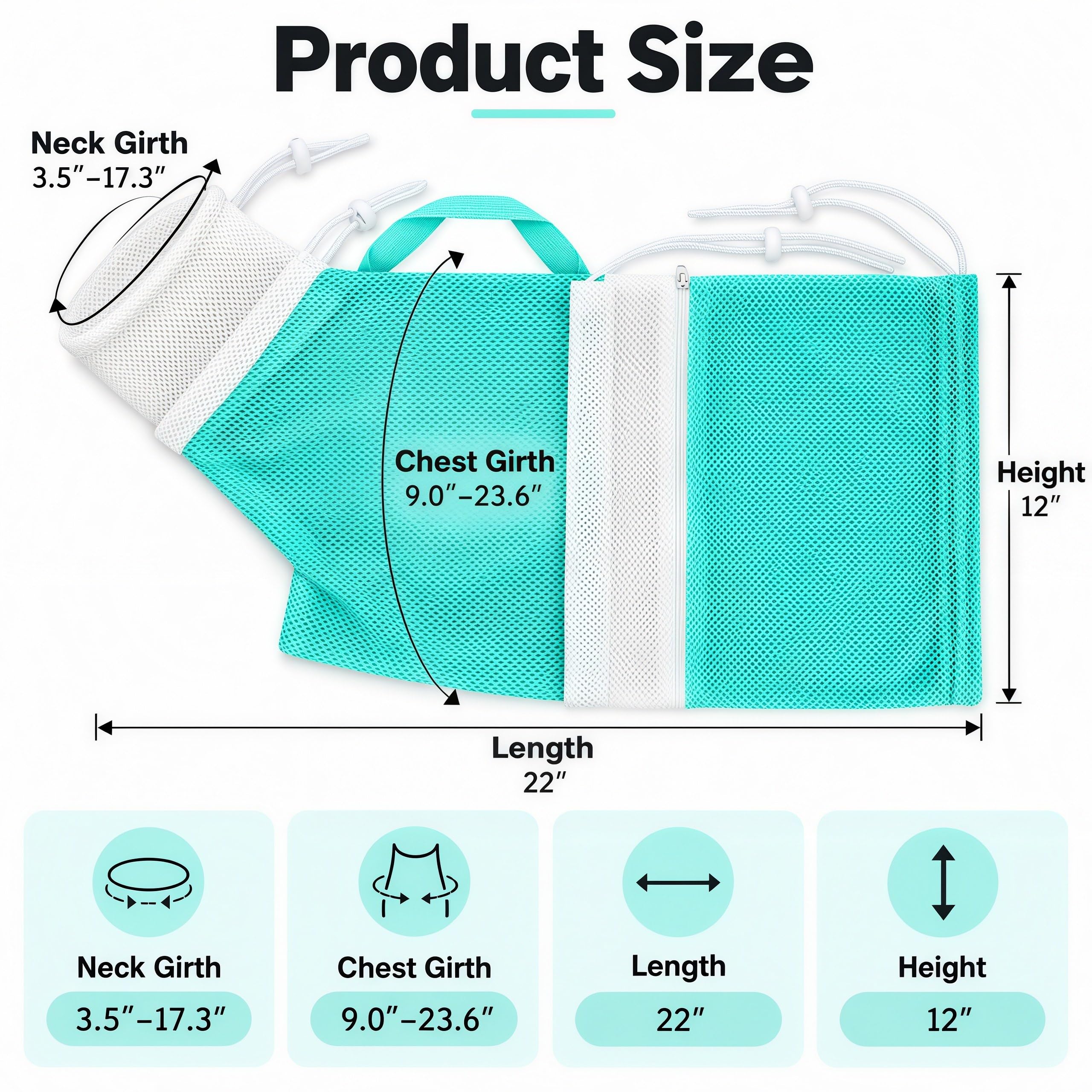 Ameami sac à côté d’un chat pour comparaison de taille et ajuste simple