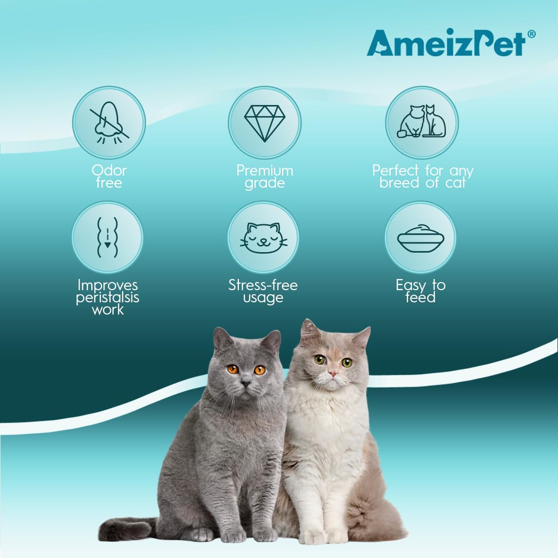 AmeizPet pot 120 g à côté d’un objet pour évaluer la taille pratique