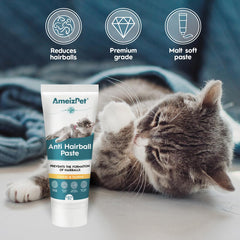 AmeizPet gros plan sur texture onctueuse facilitant le passage des poils