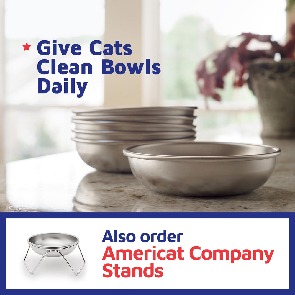 Americat Company profil du bol montrant le design whisker friendly bénéfique