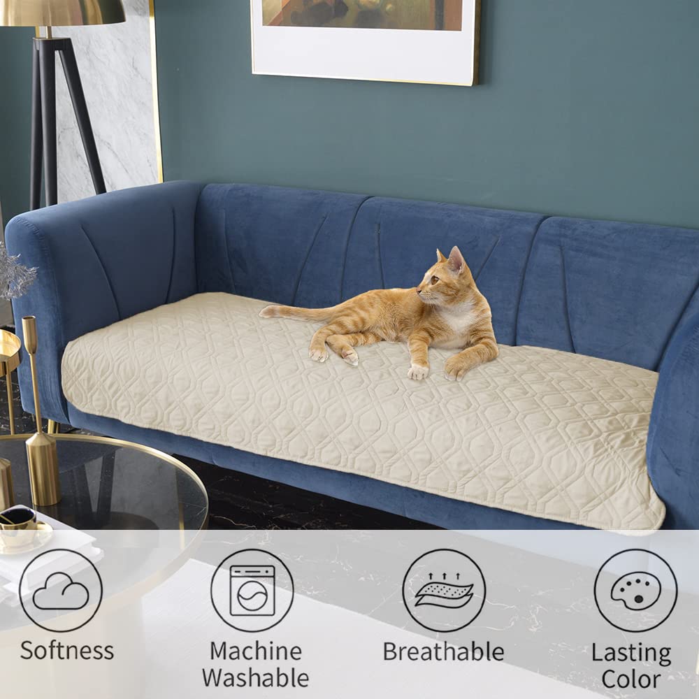 Ameritex comparaison de taille montrant couverture adaptée canapé