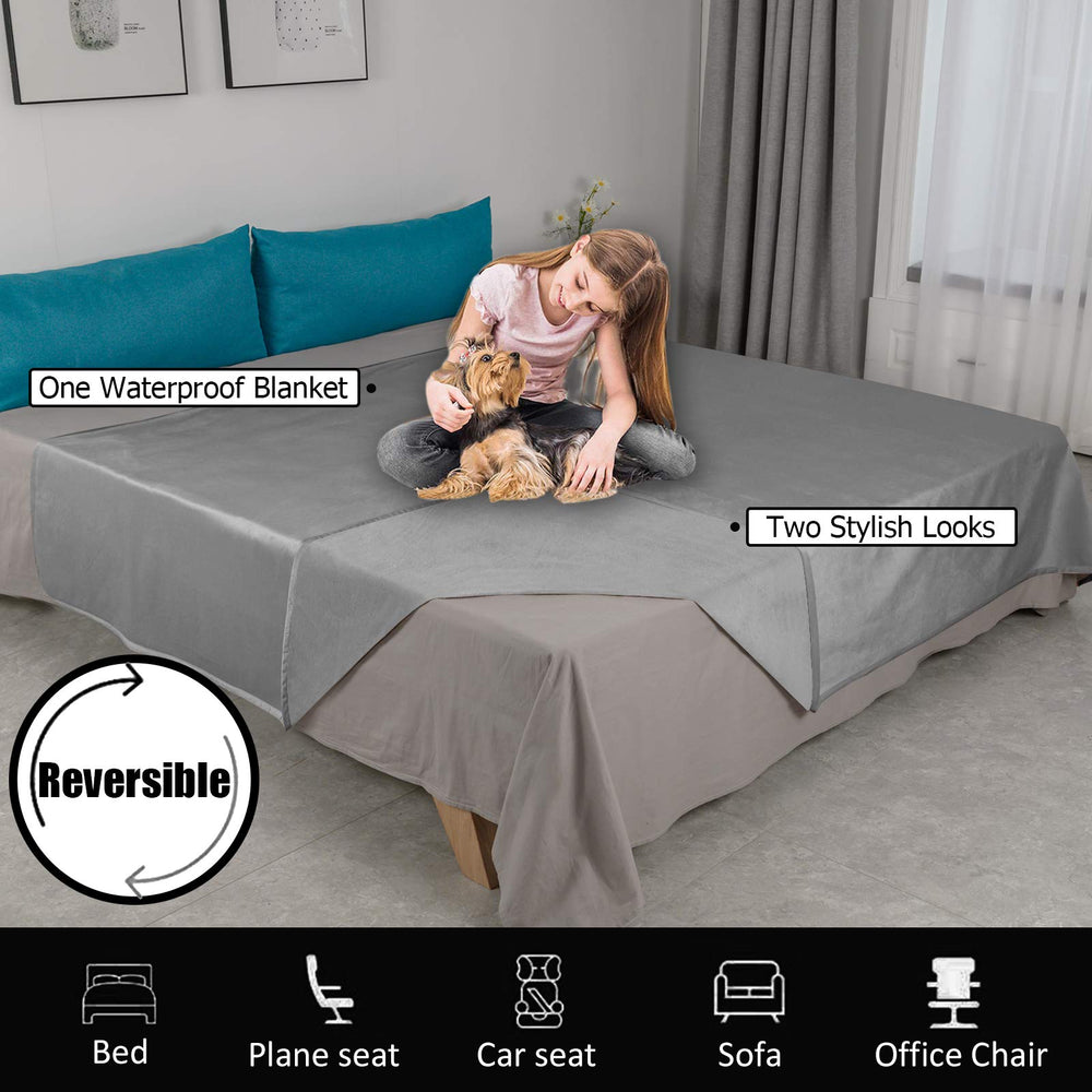 Ameritex couverture installée sur canapé pour protéger le tissu
