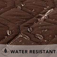 Ameritex membrane TPU montrée en gros plan bloquant liquides