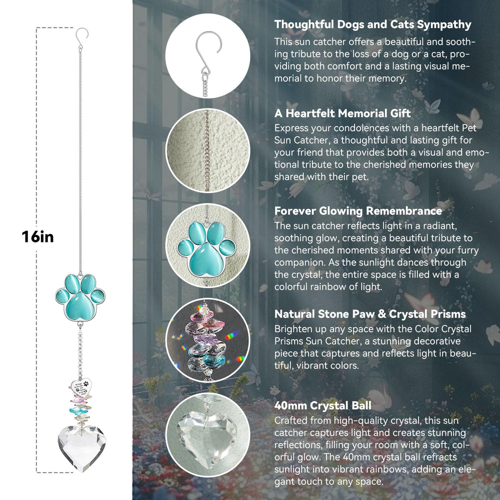 AMETHUARTZ reflets arc-en-ciel sur mur, souvenir lumineux et chaleureux