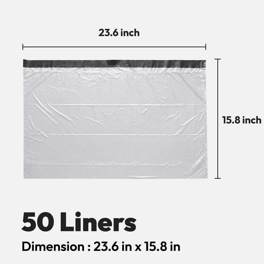 AMOGOGOPET fermeture par cordon facilitant élimination sans saleté