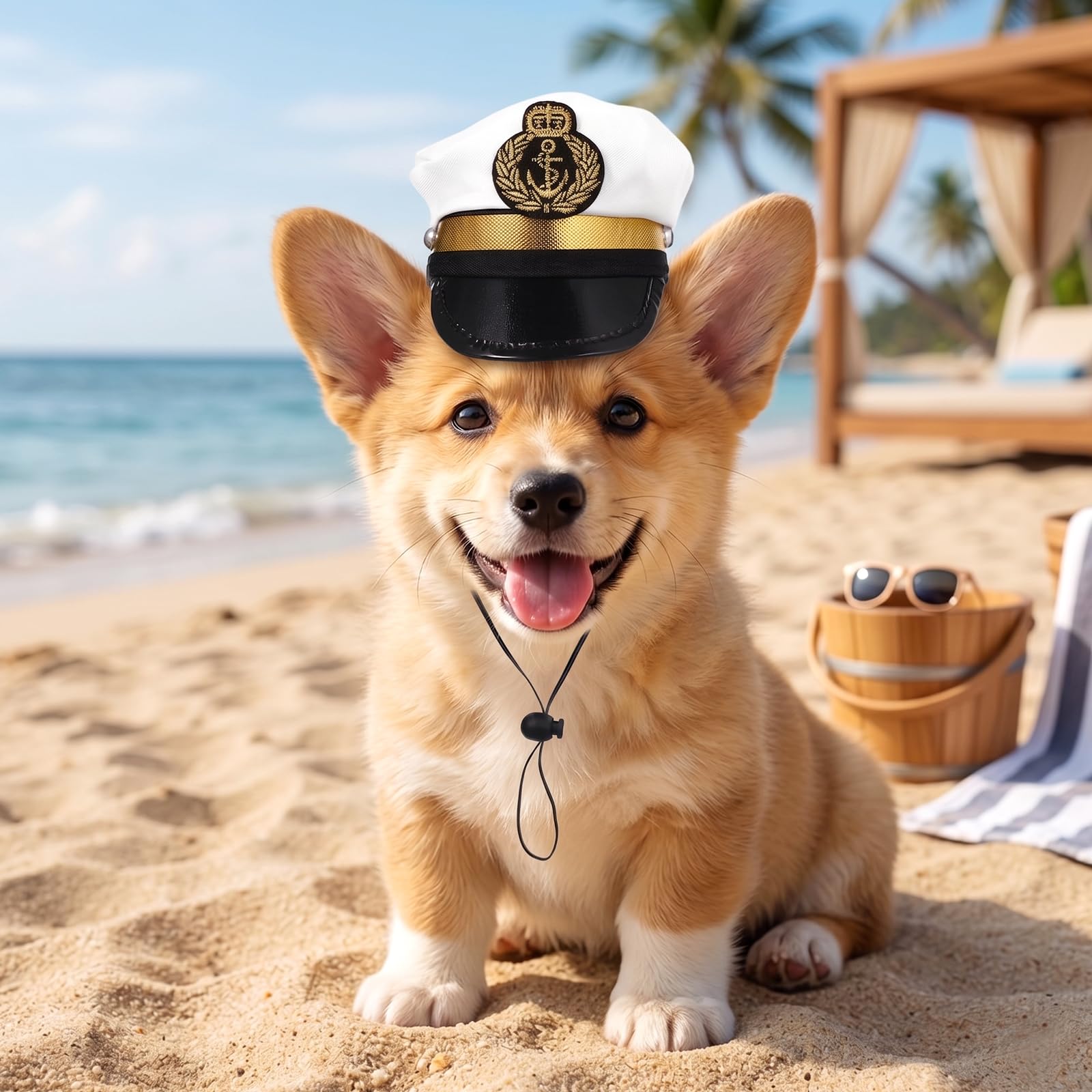 Amosfun chapeau lifestyle plage, style nautique parfait pour événements