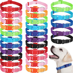 Amylove pack 27 colliers vue avant montrant les neuf couleurs pour organisation pratique