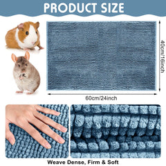Amylove zoom texture chenille absorbante pour confort et séchage rapide