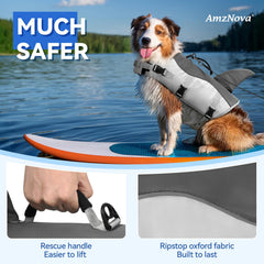 AMZNOVA poignée supérieure robuste permettant de soulever le chien facilement