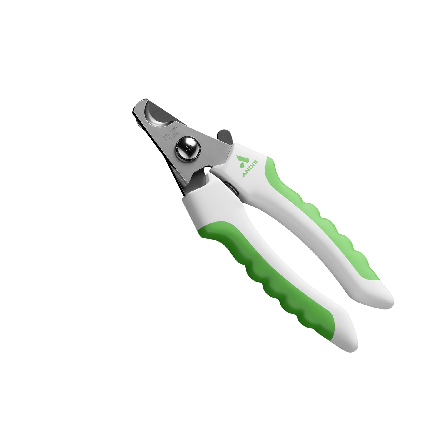 Andis coupe-ongles comparaison d'échelle montrant taille adaptée aux petites races