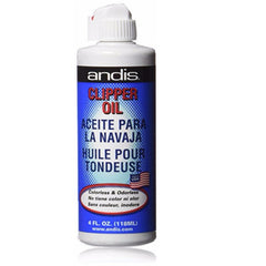 andis vue avant du flacon montrant emballage et volume, protection pratique