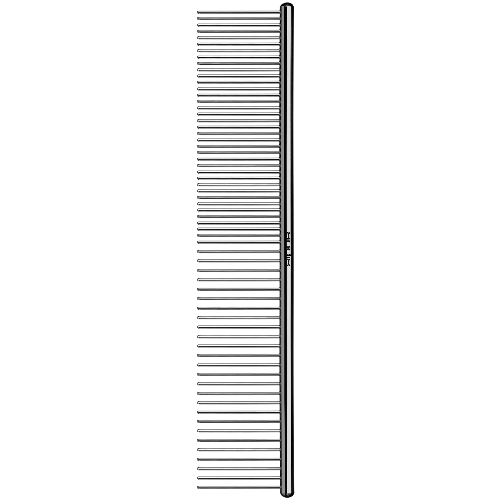 Andis peigne face avant montrant finition inox et ergonomie pratique