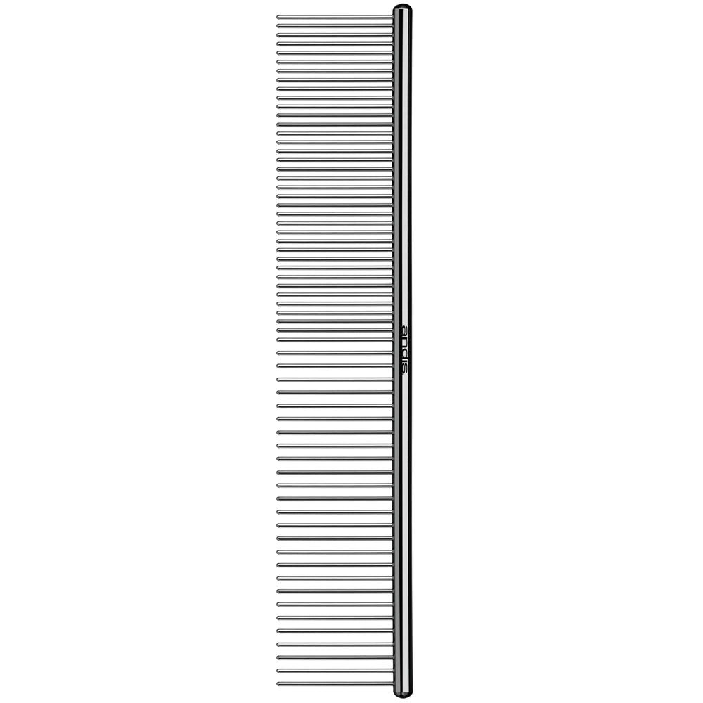 Andis peigne face avant montrant finition inox et ergonomie pratique