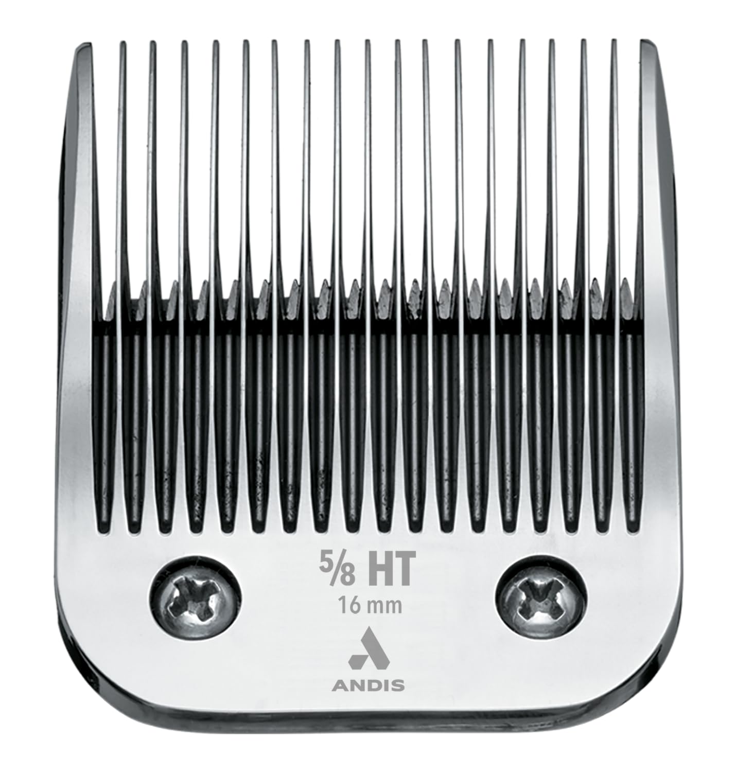 Andis UltraEdge 64930 face avant de la lame montrant la finition durable
