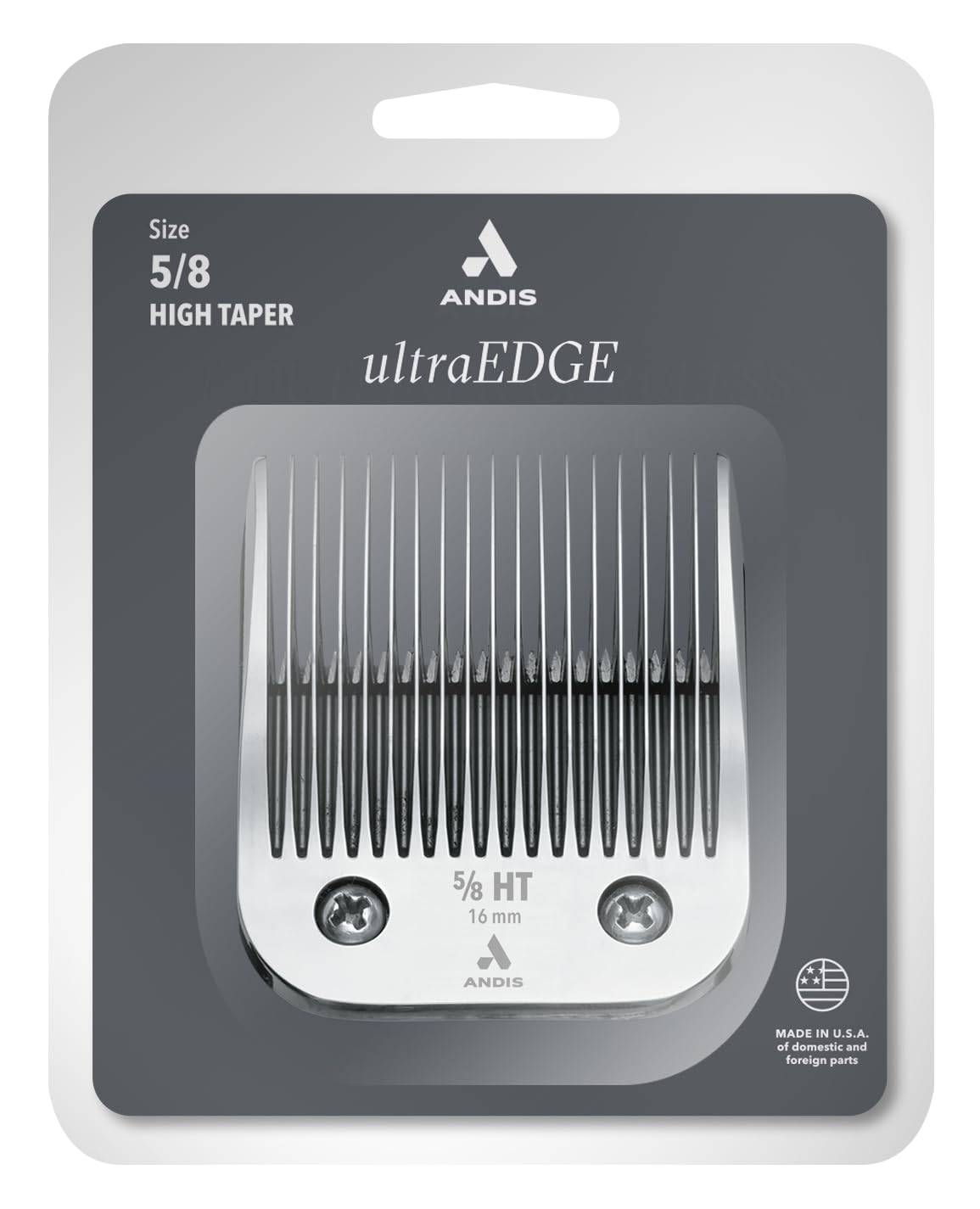 Andis UltraEdge 64930 gros plan des dents HT pour coupe lisse et contrôle