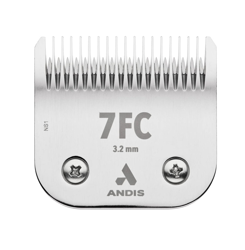 Andis UltraEdge vue avant montrant la lame chrome pour coupes nettes et durabilité