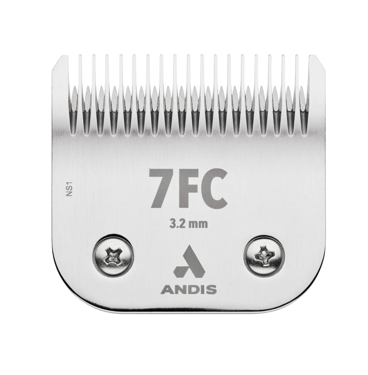 Andis UltraEdge vue avant montrant la lame chrome pour coupes nettes et durabilité