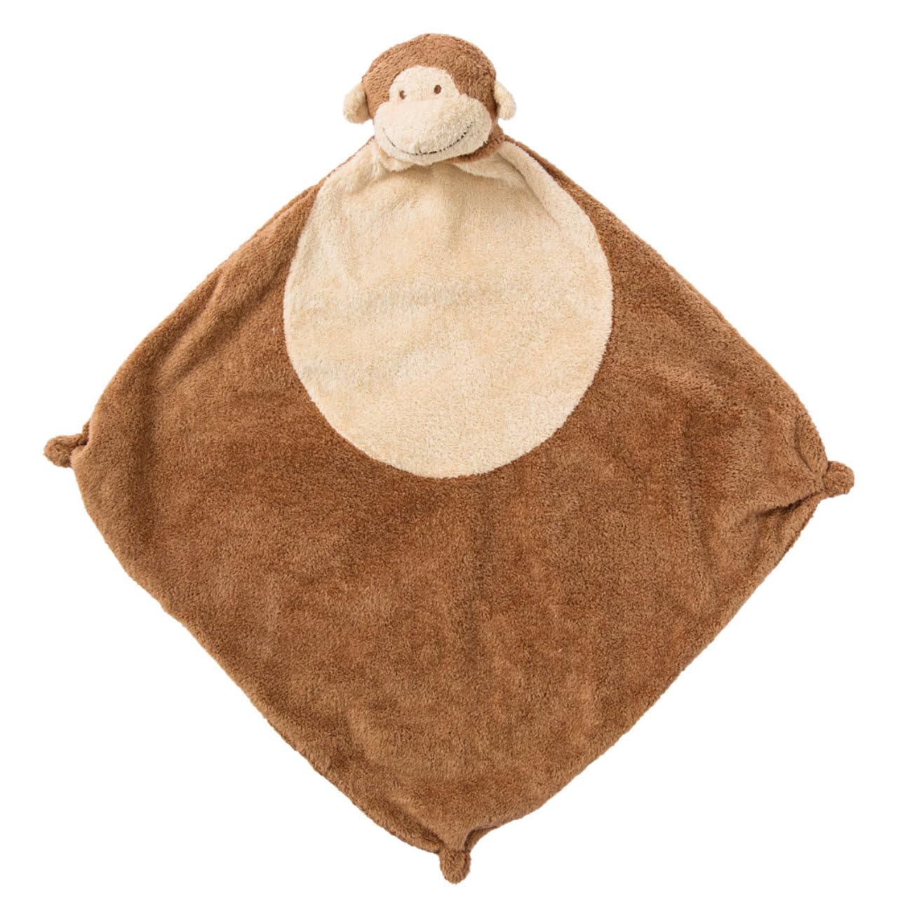 Angel Dear Brown Monkey vue avant montrant le visage tendre et design pour apaiser