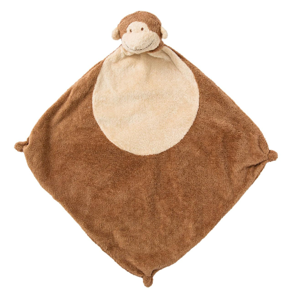 Angel Dear Brown Monkey vue avant montrant le visage tendre et design pour apaiser