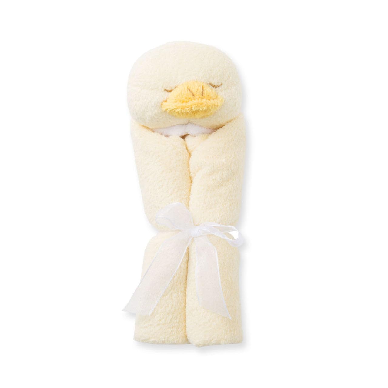 Angel Dear tête de canard en gros plan, prise facile pour bébé