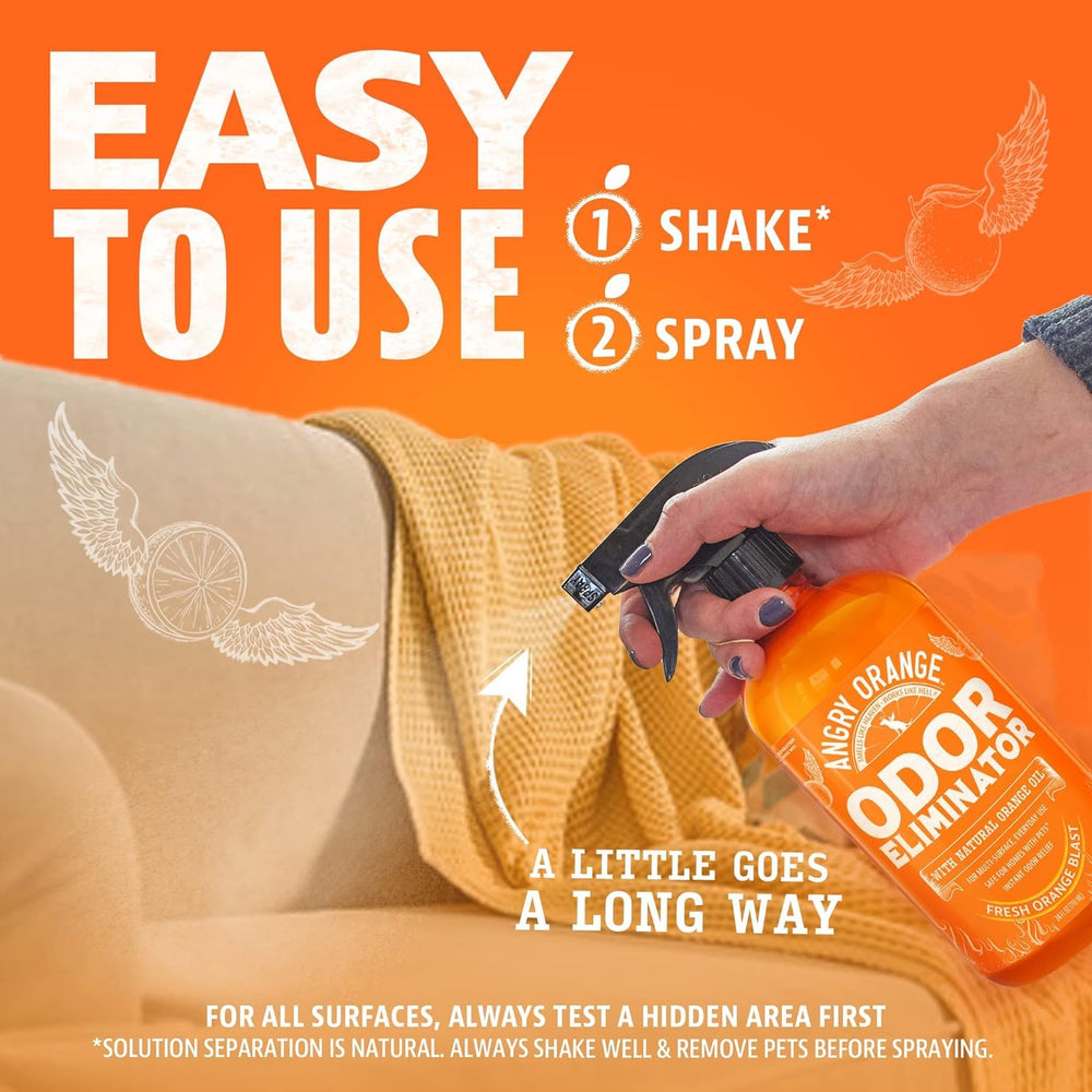 Angry Orange détail de l'étiquette affichant ingrédients et sécurité