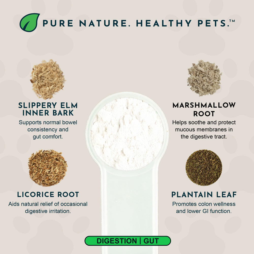 Animal Essentials cuillère doseuse illustrant facilité de dosage et conservation