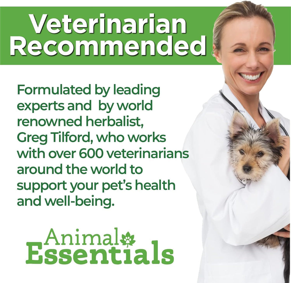 Animal Essentials produit à côté d'un chat pour montrer usage quotidien