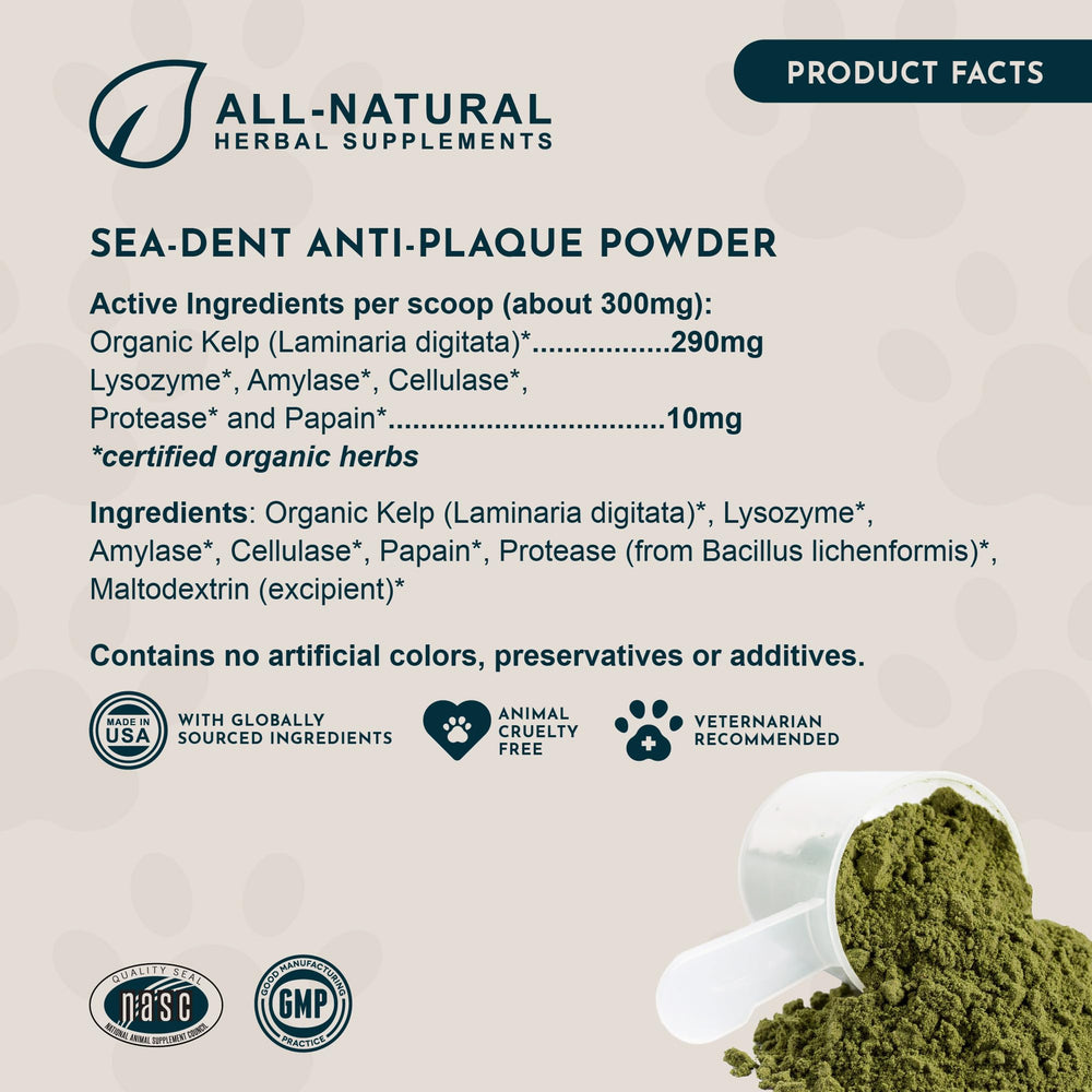 Animal Essentials Sea‑Dent chien ou chat mangeant bol soulignant acceptation