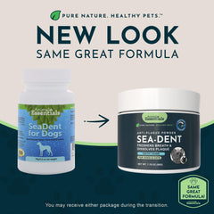 Animal Essentials Sea‑Dent poudre gros plan montrant texture fine bénéfique