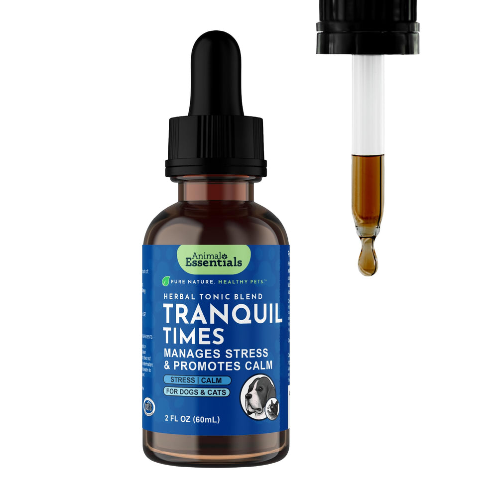 Animal Essentials flacon face avant montrant le format 60 ml et apaisement