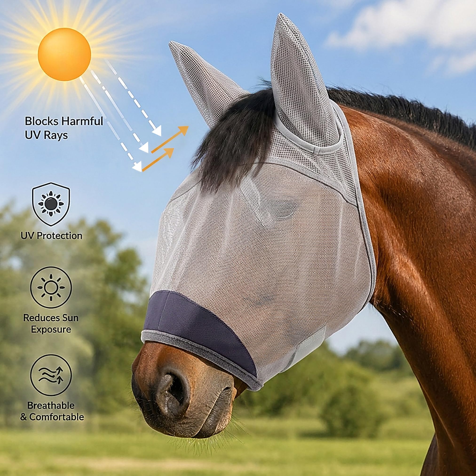 Animal-Gifts gros plan sur la maille respirante pour confort et ventilation
