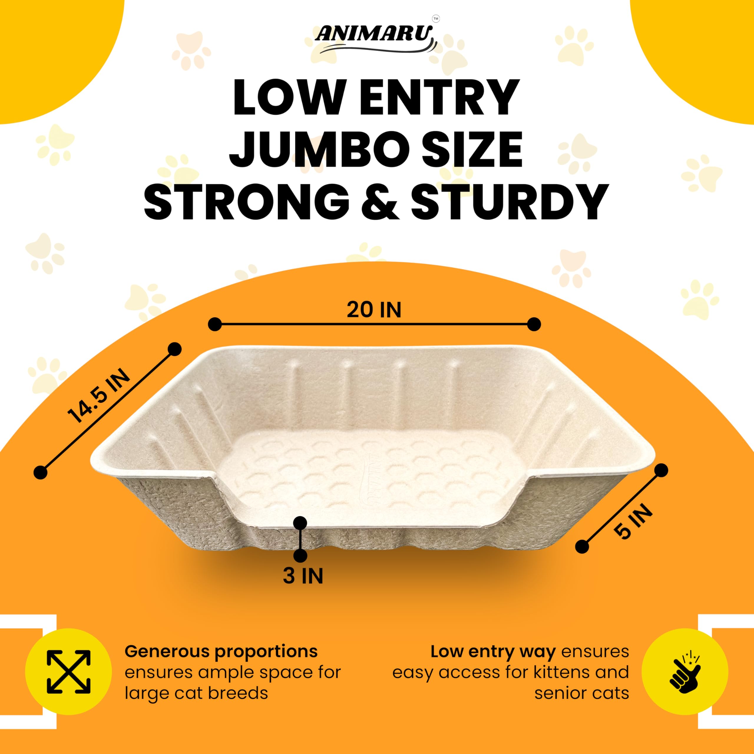 Animaru gros plan texture carton résistant et imperméable pour durabilité