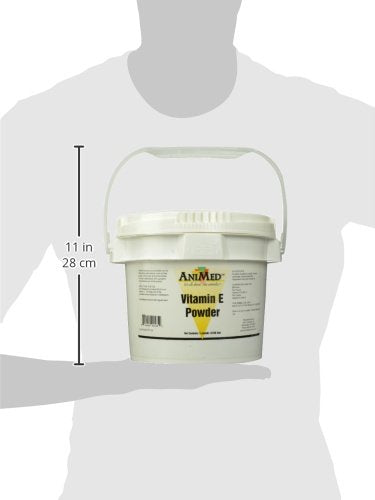 ANIMED étiquette lisible indiquant dosage 1250 IU/oz et ingrédients